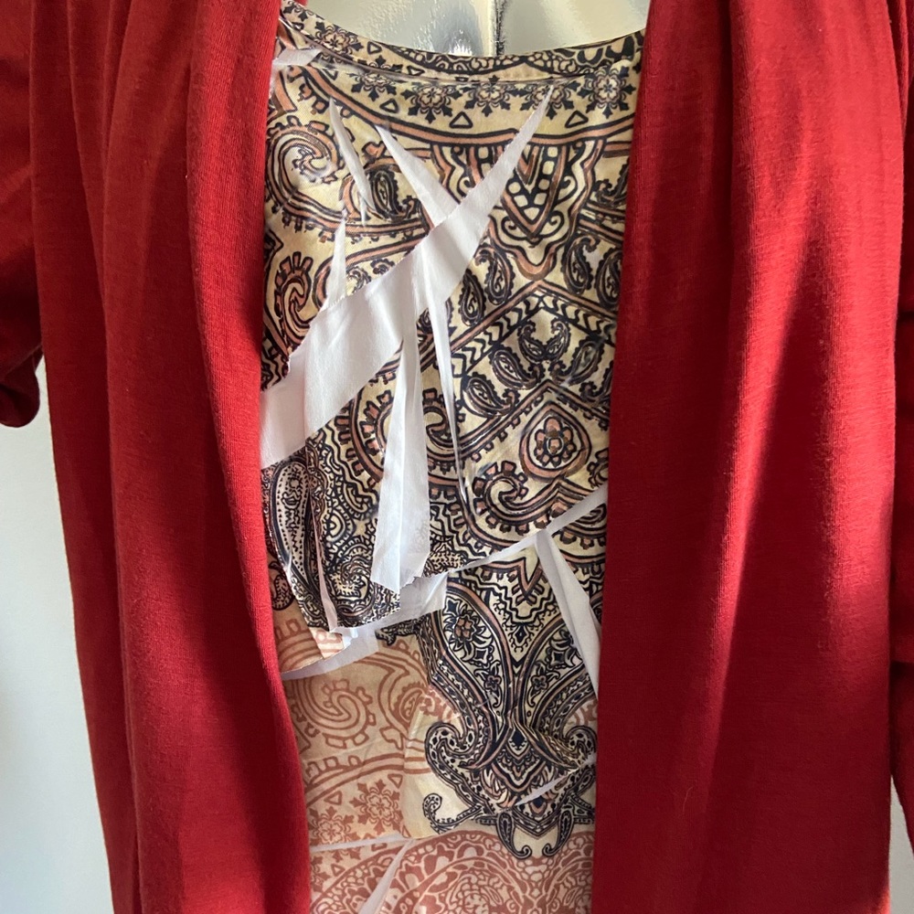 Cardigan With Built In Cami - Picture 2 of 4
